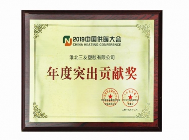 2019中國供暖大會(huì )年度突出貢獻獎